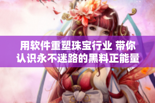 用軟件重塑珠寶行業(yè) 帶你認(rèn)識永不迷路的黑料正能量！