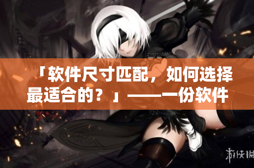 「軟件尺寸匹配，如何選擇最適合的？」——一份軟件選型指南