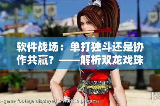 軟件戰(zhàn)場(chǎng)：?jiǎn)未颡?dú)斗還是協(xié)作共贏？——解析雙龍戲珠1V2的啟示