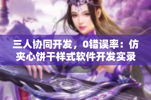 三人協(xié)同開發(fā)，0錯誤率：仿夾心餅干樣式軟件開發(fā)實錄