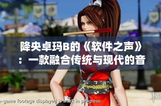 降央卓瑪B的《軟件之聲》：一款融合傳統(tǒng)與現(xiàn)代的音樂播放器
