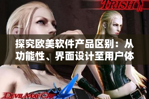 探究歐美軟件產(chǎn)品區(qū)別：從功能性、界面設(shè)計(jì)至用戶體驗(yàn)