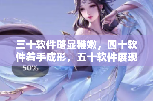 三十軟件略顯稚嫩，四十軟件著手成形，五十軟件展現(xiàn)威力