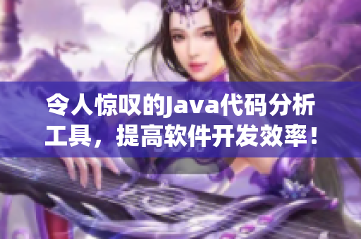 令人驚嘆的Java代碼分析工具，提高軟件開(kāi)發(fā)效率！