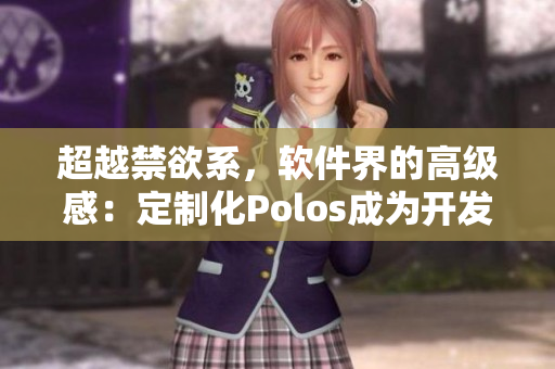 超越禁欲系，軟件界的高級(jí)感：定制化Polos成為開發(fā)者新寵