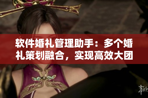 軟件婚禮管理助手：多個婚禮策劃融合，實現(xiàn)高效大團圓