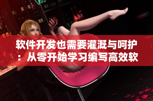 軟件開發(fā)也需要灌溉與呵護(hù)：從零開始學(xué)習(xí)編寫高效軟件的方法