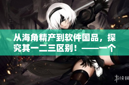 從海角精產(chǎn)到軟件國品，探究其一二三區(qū)別！——一個編輯的視角