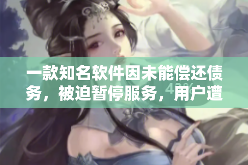 一款知名軟件因未能償還債務(wù)，被迫暫停服務(wù)，用戶遭受影響