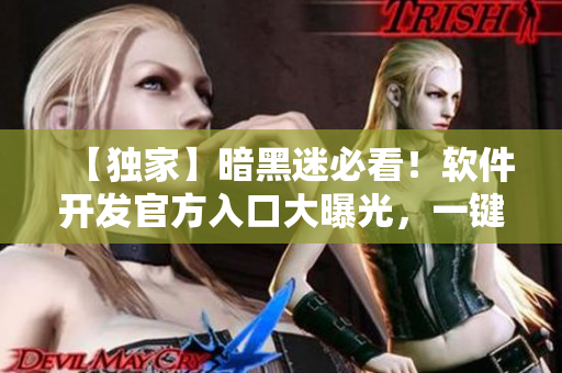 【獨(dú)家】暗黑迷必看！軟件開發(fā)官方入口大曝光，一鍵下載便捷快速
