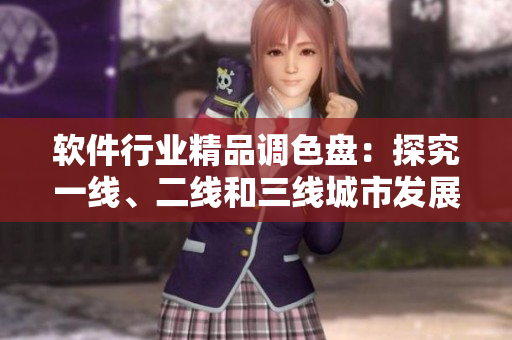 軟件行業(yè)精品調(diào)色盤：探究一線、二線和三線城市發(fā)展趨勢