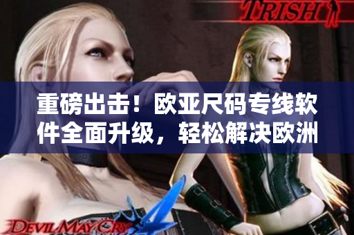 重磅出擊！歐亞尺碼專線軟件全面升級，輕松解決歐洲B1B1問題！