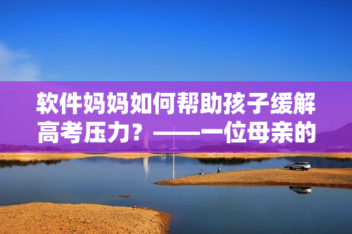 軟件媽媽如何幫助孩子緩解高考?jí)毫?？——一位母親的故事