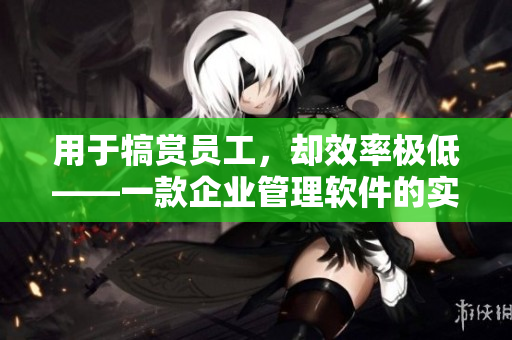 用于犒賞員工，卻效率極低——一款企業(yè)管理軟件的實測