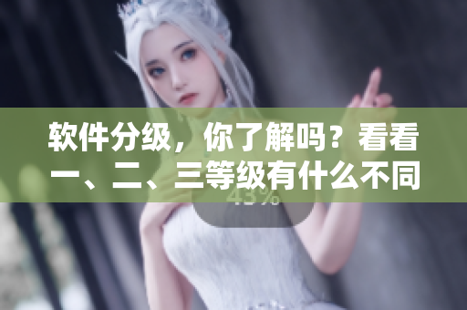 軟件分級(jí)，你了解嗎？看看一、二、三等級(jí)有什么不同！