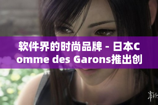 軟件界的時(shí)尚品牌 - 日本Comme des Garons推出創(chuàng)意軟件