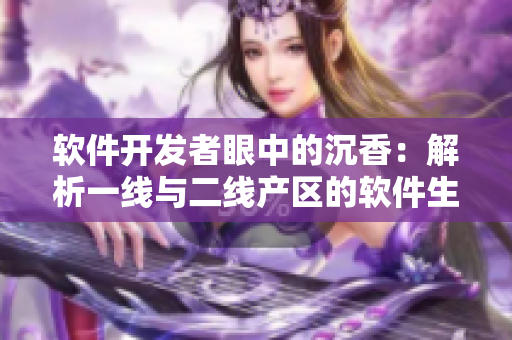 軟件開發(fā)者眼中的沉香：解析一線與二線產(chǎn)區(qū)的軟件生態(tài)