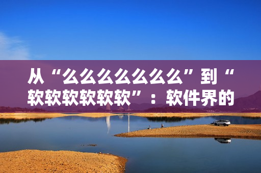 從“么么么么么么么”到“軟軟軟軟軟軟”：軟件界的跨越式發(fā)展