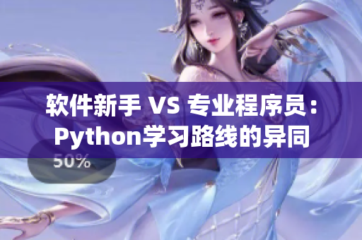 軟件新手 VS 專業(yè)程序員：Python學習路線的異同