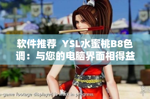 軟件推薦  YSL水蜜桃B8色調(diào)：與您的電腦界面相得益彰