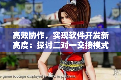 高效協(xié)作，實(shí)現(xiàn)軟件開發(fā)新高度：探討二對(duì)一交接模式