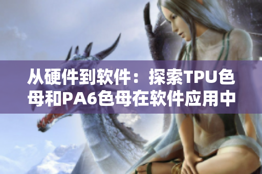 從硬件到軟件：探索TPU色母和PA6色母在軟件應(yīng)用中的性能優(yōu)勢