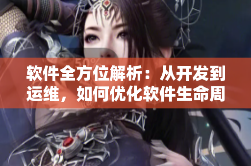 軟件全方位解析：從開發(fā)到運維，如何優(yōu)化軟件生命周期管理