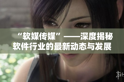 “軟媒傳媒”——深度揭秘軟件行業(yè)的最新動態(tài)與發(fā)展趨勢