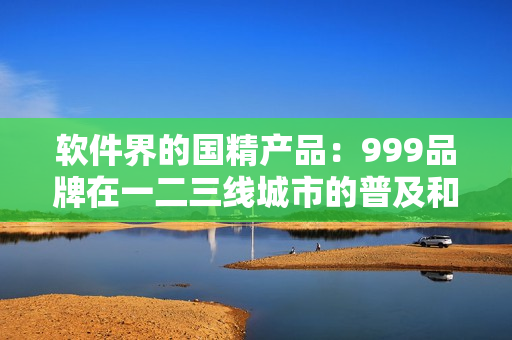 軟件界的國精產(chǎn)品：999品牌在一二三線城市的普及和成功之路