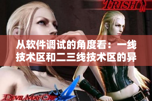 從軟件調(diào)試的角度看：一線技術(shù)區(qū)和二三線技術(shù)區(qū)的異同分析