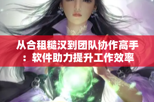 從合租糙漢到團(tuán)隊(duì)協(xié)作高手：軟件助力提升工作效率