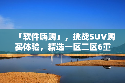 「軟件嗨購」，挑戰(zhàn)SUV購買體驗(yàn)，精選一區(qū)二區(qū)6重點(diǎn)，快來領(lǐng)略！