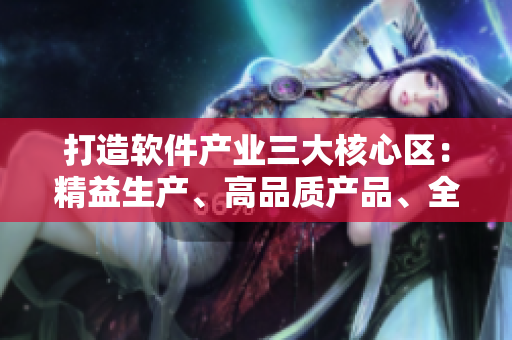 打造軟件產(chǎn)業(yè)三大核心區(qū)：精益生產(chǎn)、高品質(zhì)產(chǎn)品、全面服務(wù)