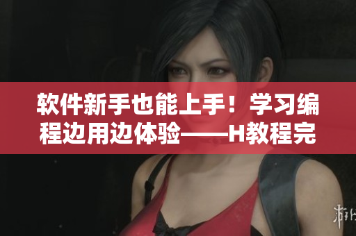 軟件新手也能上手！學習編程邊用邊體驗——H教程完整視頻教學