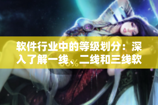 軟件行業(yè)中的等級劃分：深入了解一線、二線和三線軟件開發(fā)的區(qū)別