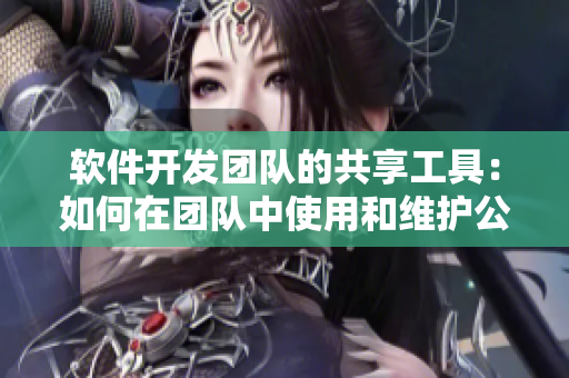 軟件開發(fā)團(tuán)隊的共享工具：如何在團(tuán)隊中使用和維護(hù)公共代碼庫