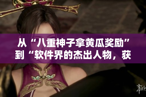 從“八重神子拿黃瓜獎勵”到“軟件界的杰出人物，獲得黃瓜獎勵”