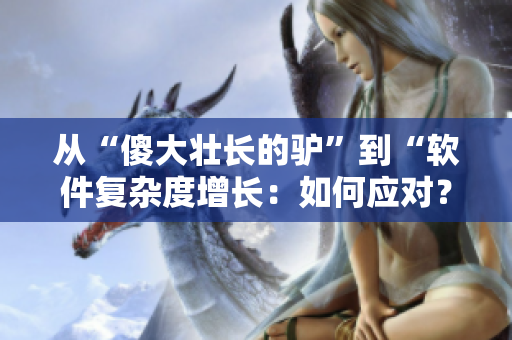 從“傻大壯長的驢”到“軟件復(fù)雜度增長：如何應(yīng)對？”。