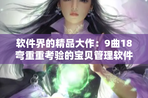 軟件界的精品大作：9曲18彎重重考驗(yàn)的寶貝管理軟件
