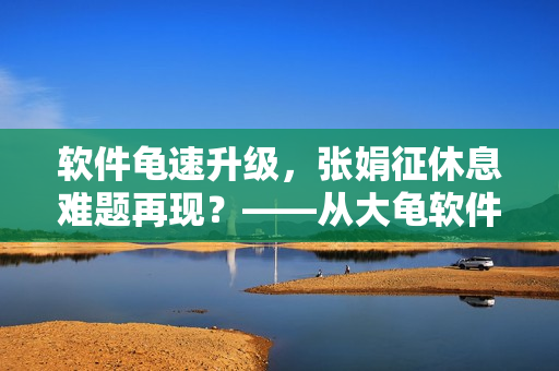軟件龜速升級，張娟征休息難題再現(xiàn)？——從大龜軟件升級引發(fā)的思考