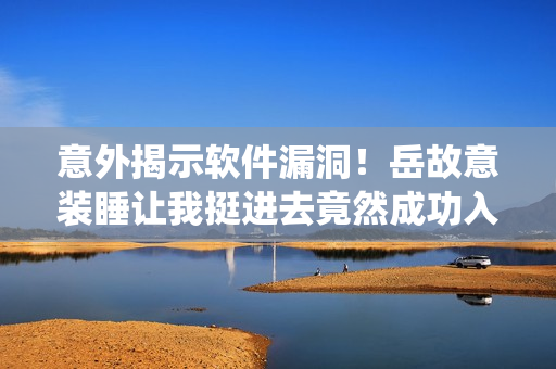 意外揭示軟件漏洞！岳故意裝睡讓我挺進(jìn)去竟然成功入侵系統(tǒng)