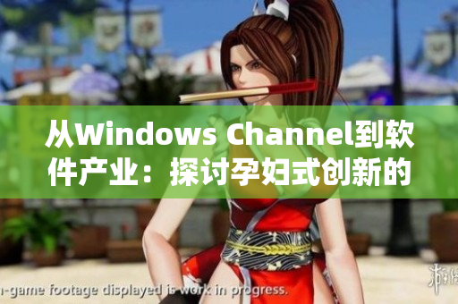 從Windows Channel到軟件產(chǎn)業(yè)：探討孕婦式創(chuàng)新的秘密