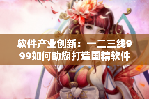 軟件產(chǎn)業(yè)創(chuàng)新：一二三線999如何助您打造國(guó)精軟件
