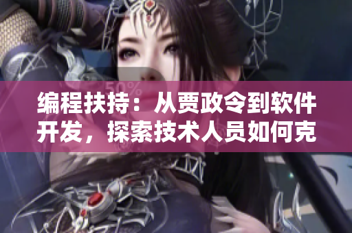 編程扶持：從賈政令到軟件開發(fā)，探索技術(shù)人員如何克服難關(guān)