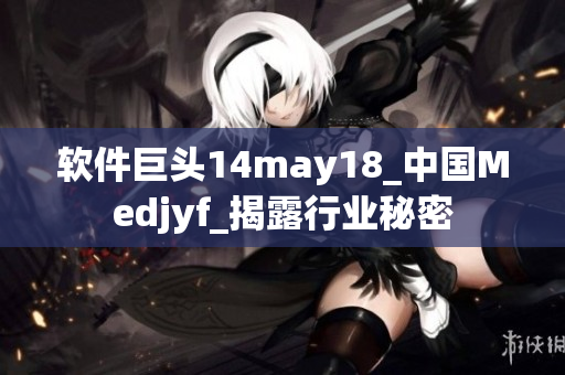 軟件巨頭14may18_中國Medjyf_揭露行業(yè)秘密