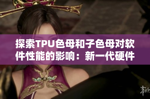 探索TPU色母和子色母對軟件性能的影響：新一代硬件與軟件協(xié)同創(chuàng)新