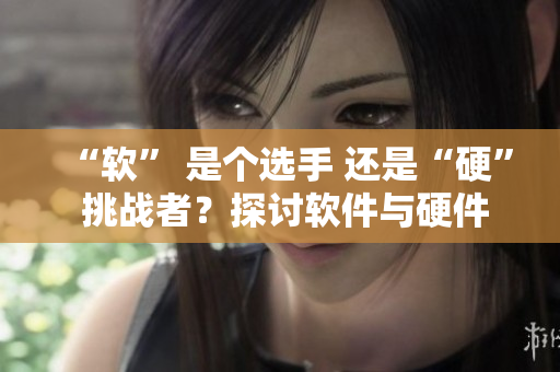“軟” 是個選手 還是“硬” 挑戰(zhàn)者？探討軟件與硬件的博弈