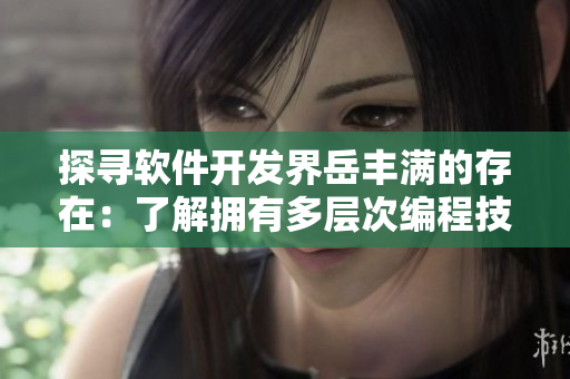 探尋軟件開發(fā)界岳豐滿的存在：了解擁有多層次編程技能的頂尖開發(fā)者