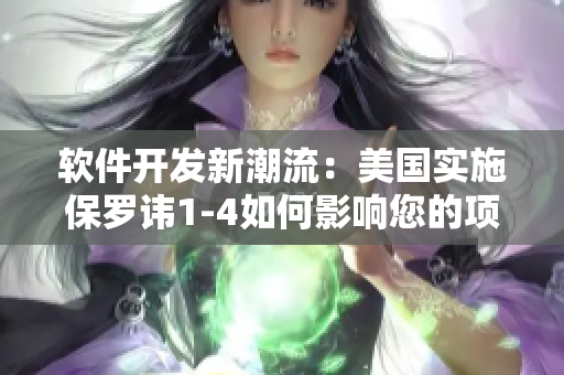軟件開發(fā)新潮流：美國實(shí)施保羅諱1-4如何影響您的項(xiàng)目？
