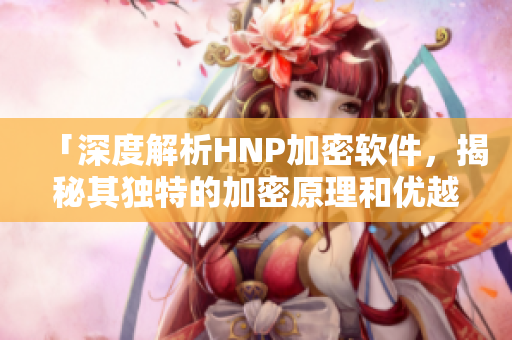 「深度解析HNP加密軟件，揭秘其獨(dú)特的加密原理和優(yōu)越性能」